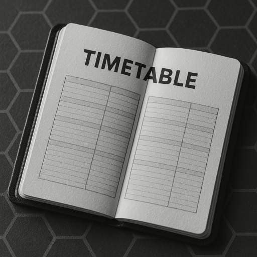 HYROX Terminplan Kalender für Kurse auf Wabenuntergrund